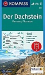 Wandelkaart 031 Der Dachstein Ramsau, Filzmoos Kompass