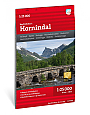 Wandelkaart Hornindal - Høyfjellskart | Calazo
