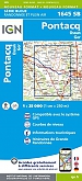 Topografische Wandelkaart van Frankrijk 1645SB - Pontacq / Ossun / Ger