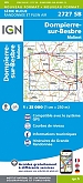 Topografische Wandelkaart van Frankrijk 2727SB - Dompierre-sur-Besbre / Molinet