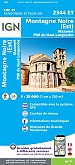 Topografische Wandelkaart van Frankrijk 2344ET - Montagne Noire (Est) / Mazamet PNR du Haut Languedoc