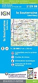 Topografische Wandelkaart van Frankrijk 2129SB La Souterraine St-Vaury