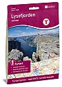 Topografische Wandelkaart Noorwegen 2681 Lysefjorden - Nordeca Turkart