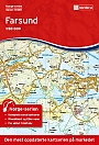Topografische Wandelkaart Noorwegen 10001 Farsund - Nordeca Norge