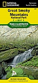 Wandelkaart 229 Great Smoky Mountains (Tennessee) - Trails Illustrated Map / National Park Maps National Geographic