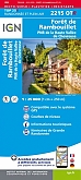 Wandelkaart 2215OTR Foret de Rambouillet, PNR Haute-Vallee de Chevreuse Geplastificeerd | IGN