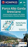 Wandelkaart 694 Parco Alto Garda Bresciano Kompass