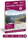 Topografische Wandelkaart Noorwegen 2811 Vesterålen - Hinnoya Sør Zuid - Nordeca Turkart