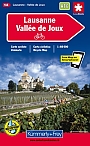 Fietskaart 14 Lausanne / Vallée de Joux | Kümmerly+Frey