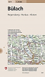 Topografische Wandelkaart Zwitserland 1071 Bulach Regensberg Rorbas Kloten - Landeskarte der Schweiz