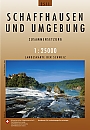 Topografische Wandelkaart Zwitserland 2511 Schaffhausen & Umgebung (Samengestelde kaart) - Landeskarte der Schw