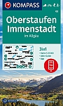 Wandelkaart 02 Oberstaufen, Immenstadt im Allgau | Kompass
