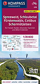 Fietskaart 3370 Spreewald / Schlaubetal / Fürstenwalde / Cottbus / Scharmützelsee | Kompass