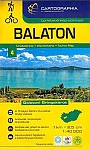 Wandelkaart 4 Balaton | Cartographia