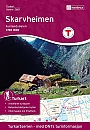 Topografische Wandelkaart Noorwegen 2661 Skarvheimen - Nordeca Turkart