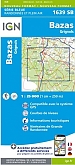 Topografische Wandelkaart van Frankrijk 1639SB - Bazas Grignols