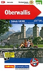 Fietskaart 21 Oberwallis Rhônetal | Kümmerly+Frey
