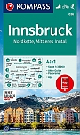 Wandelkaart 036 Innsbruck und Umgebung Kompass