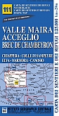 Wandelkaart 111 Valle Maira, Acceglio, monte Chambeyron  | IGC Carta dei sentieri e dei rifugi