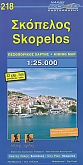 Wandelkaart 218 Skopelos | Road Editions