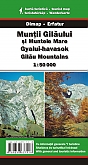 Wandelkaart 17 Muntii Gilaului si Muntele Mare / Gilau Mountains Gilauer Berge | Dimap