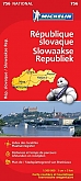 Wegenkaart - Landkaart 756 Slowakije - Michelin National