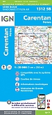 Topografische Wandelkaart van Frankrijk 1312SB - Carentan Périers