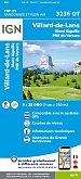 Topografische Wandelkaart van Frankrijk 3236OT - Villard-de-Lans / Mont Aiguille / PNR du Vercors