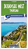 Wandelkaart 2 Bodensee West / Thurgau | Kummerly + Frey