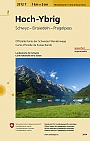 Topografische Wandelkaart Zwitserland 3312T Hoch-Ybrig - Landeskarte der Schweiz