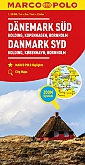 Wegenkaart - Landkaart Denemarken Zuid - Kolding, kopenhagen,  Bornholm | Marco Polo Maps
