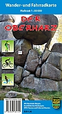 Wandelkaart Harz Der Oberharz | Schmidt-Buch-Verlag