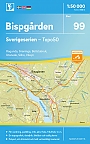 Topografische Wandelkaart Zweden 99 Bispgarden Sverigeserien Topo 50