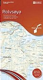 Topografische Wandelkaart Noorwegen 10192 Rolvsoya - Nordeca Norge