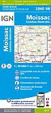 Topografische Wandelkaart van Frankrijk 2040SB - Moissac Castelnau-Montralier