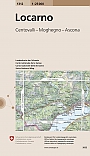 Topografische Wandelkaart Zwitserland 1312 Locarno Centovalli - Moghegno - Ascona - Landeskarte der Schweiz