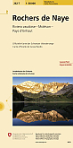 Topografische wandelkaart Zwitserland 262T Rochers de Naye Riviera Lémanique - Moléson - Pays d`enhaut- Landeskarte der Schweiz