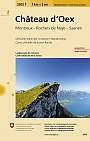 Topografische Wandelkaart Zwitserland 3302T Château d'Oex Montreux - Rochers de Naye - Saanen - Landeskarte der Schweiz