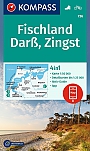 Wandelkaart 736 Darss-Zingst-Fischland | Kompass