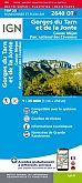 Topografische Wandelkaart van Frankrijk 2640OTR - Gorges du Tarn et de La Jonte / Causse Mejean PNR geplastificeerd