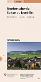 Wegenkaart Zwitserland Noord-Oost 2 - Landeskarte der Schweiz