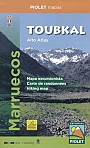 Wandelkaart Toubkal Alto Atlas Hoge Atlas Marokko | Piolet