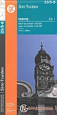 Topografische Wandelkaart België 33/5-6 Landen - Sint-Truiden Topo25 | NGI België