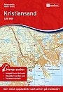 Topografische Wandelkaart Noorwegen 10002 Kristiansand - Nordeca Norge