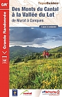 Wandelgids 465 Des Monts du Cantal à la vallée du Lot de Murat tot Conques | FFRP Topoguides