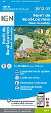 Topografische Wandelkaart van Frankrijk 2012OT - Forêt de Bord-Louviers / Elbeuf / Les Andelys