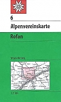 Wandelkaart 6 Rofan | Alpenvereinskarte