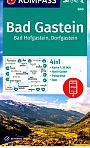 Wandelkaart 040 Bad Gastein, Bad Hofgastein, Dorfgastein Kompass