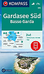 Wandelkaart 695 Basso Garda; Gardasee Süd Kompass