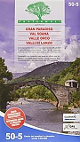 Wandelkaart 50-5 Gran Paradiso - Val Soana - Valle Orco - Valli di Lanzo | Fraternali Editore